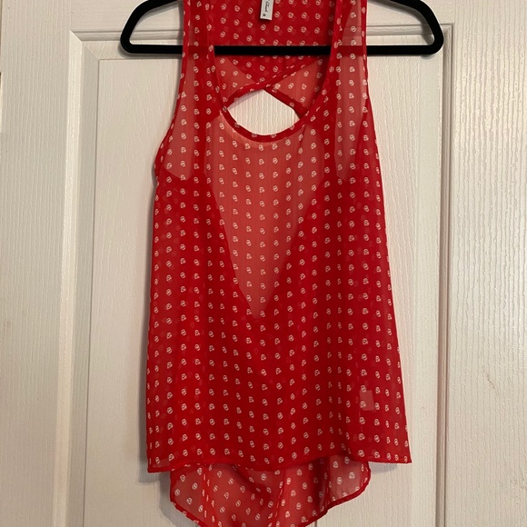 Sheer Open Back Tank - Picture 1 of 4